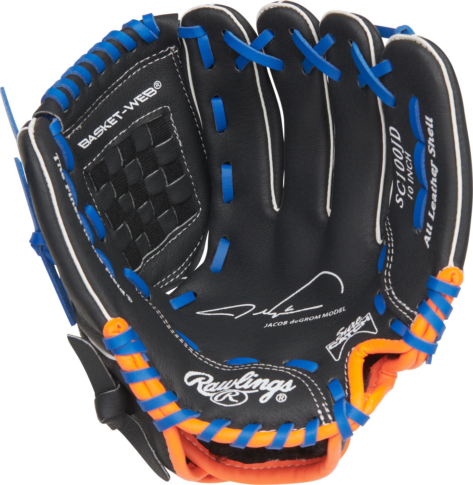 Rawlings Youth Sure Catch Jacob Degrom 10 Inch Baseball Gloves