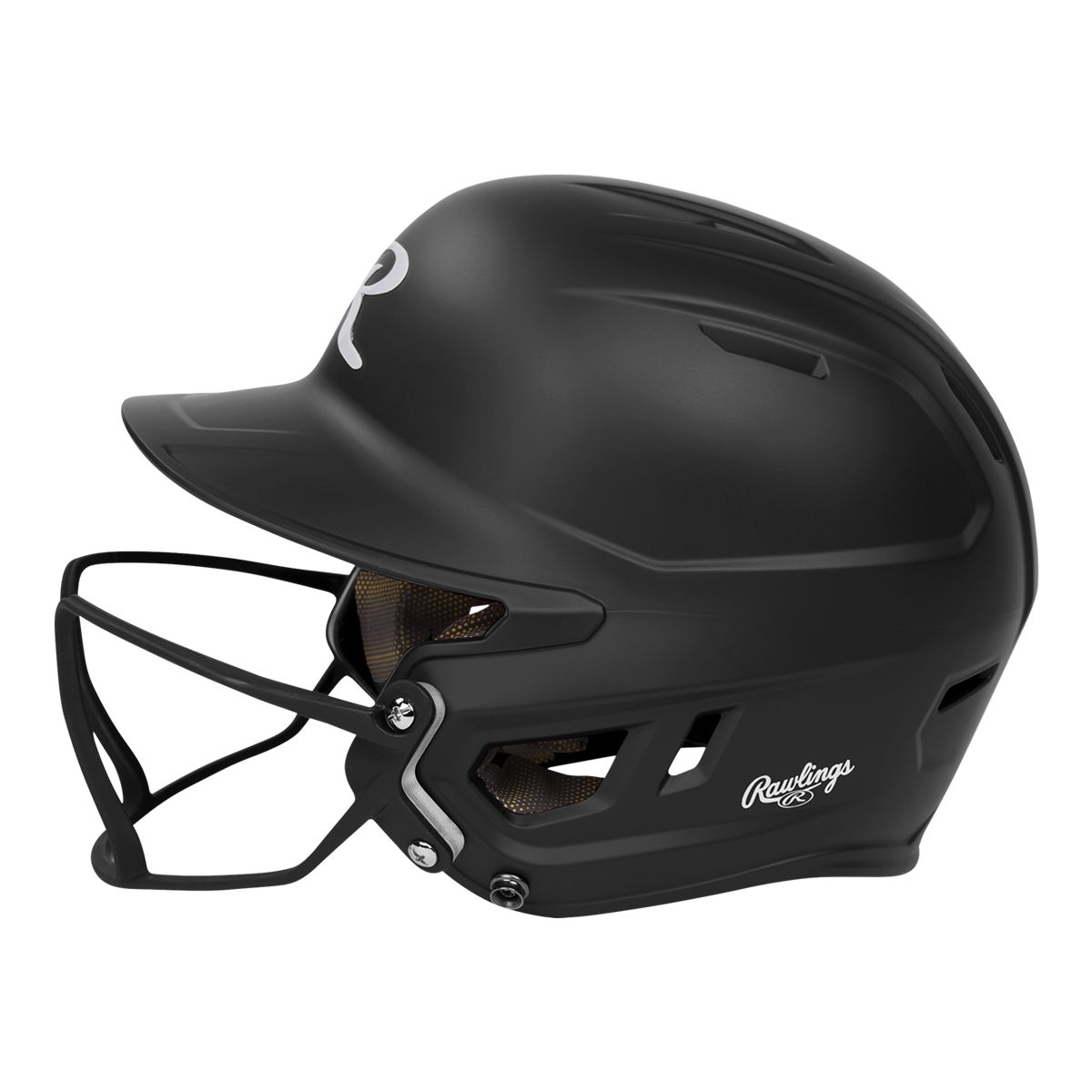 Casco Softball Juvenil NOCSAE Casco Bateo Rawlings Mach Ice - Con Visera  Para Softball Fastpitch Caso Rawlings Mach Ice Protector Facial Rápido, image size:1200x1200