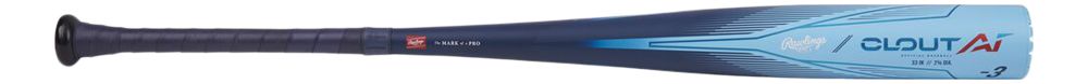 Rawlings Clout AI BBCOR (-3) Baseball Bat