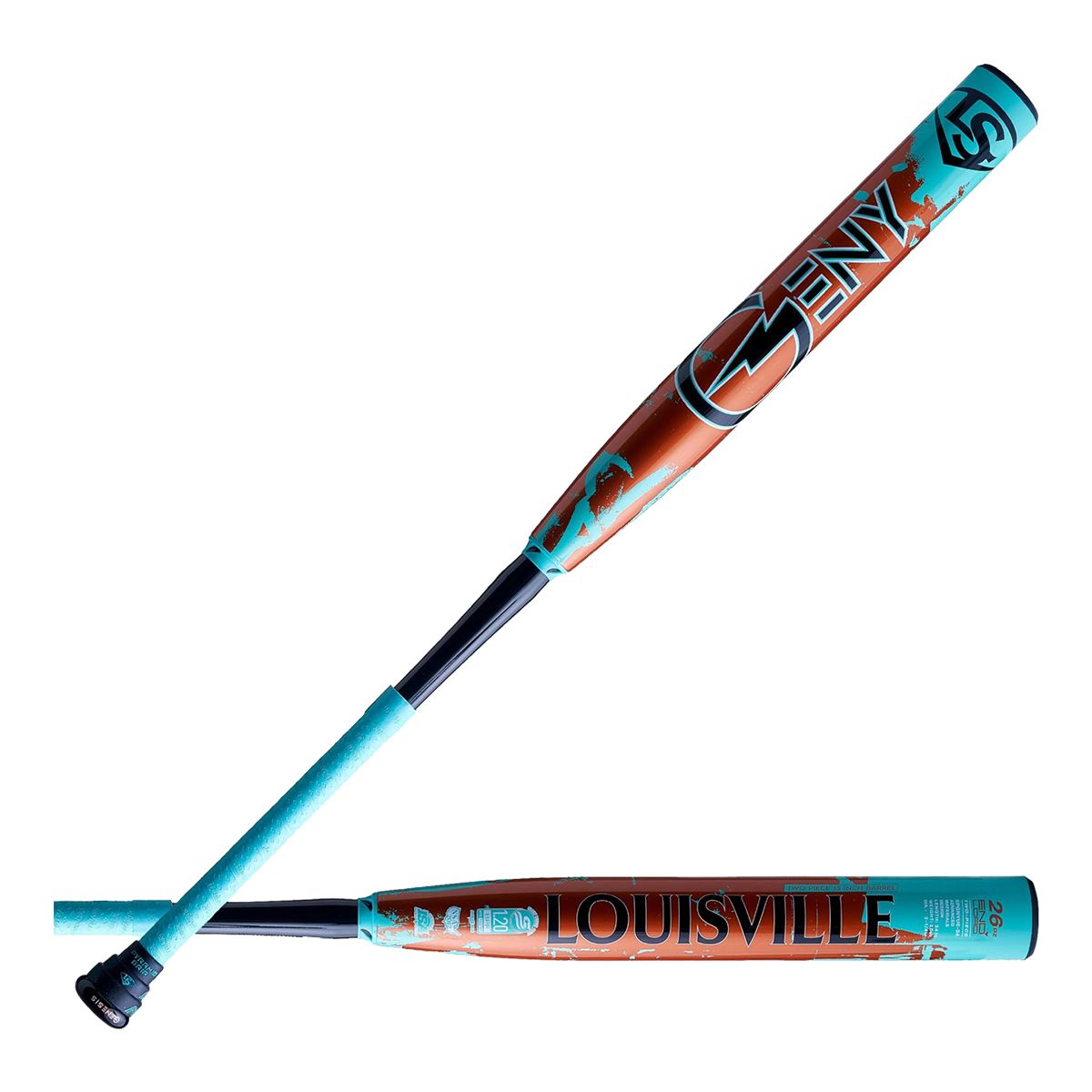Louisville Geny Two Piece Endload Slowpitch Bat