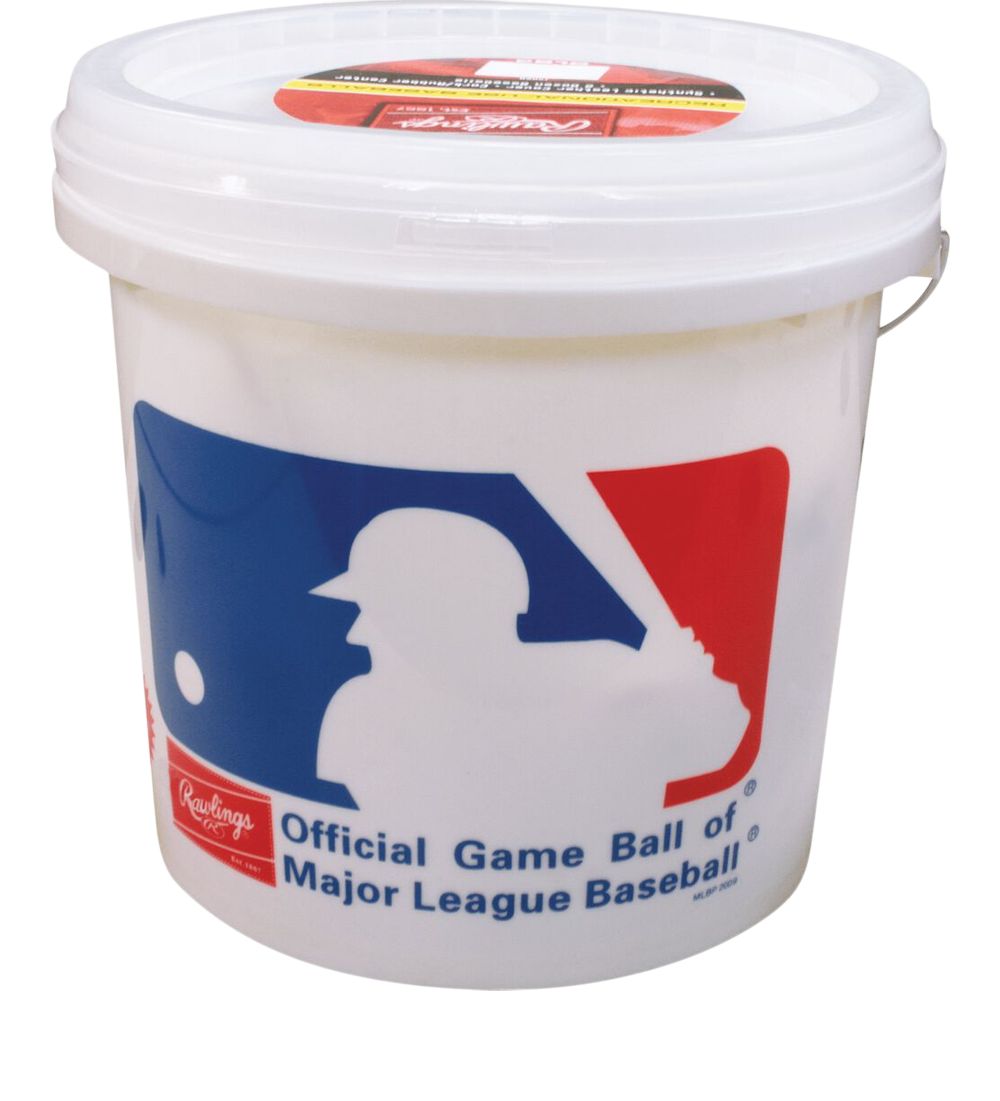 Rawlings 8u/olb3 Baseball Practice Bucket Of 24 Baseballs