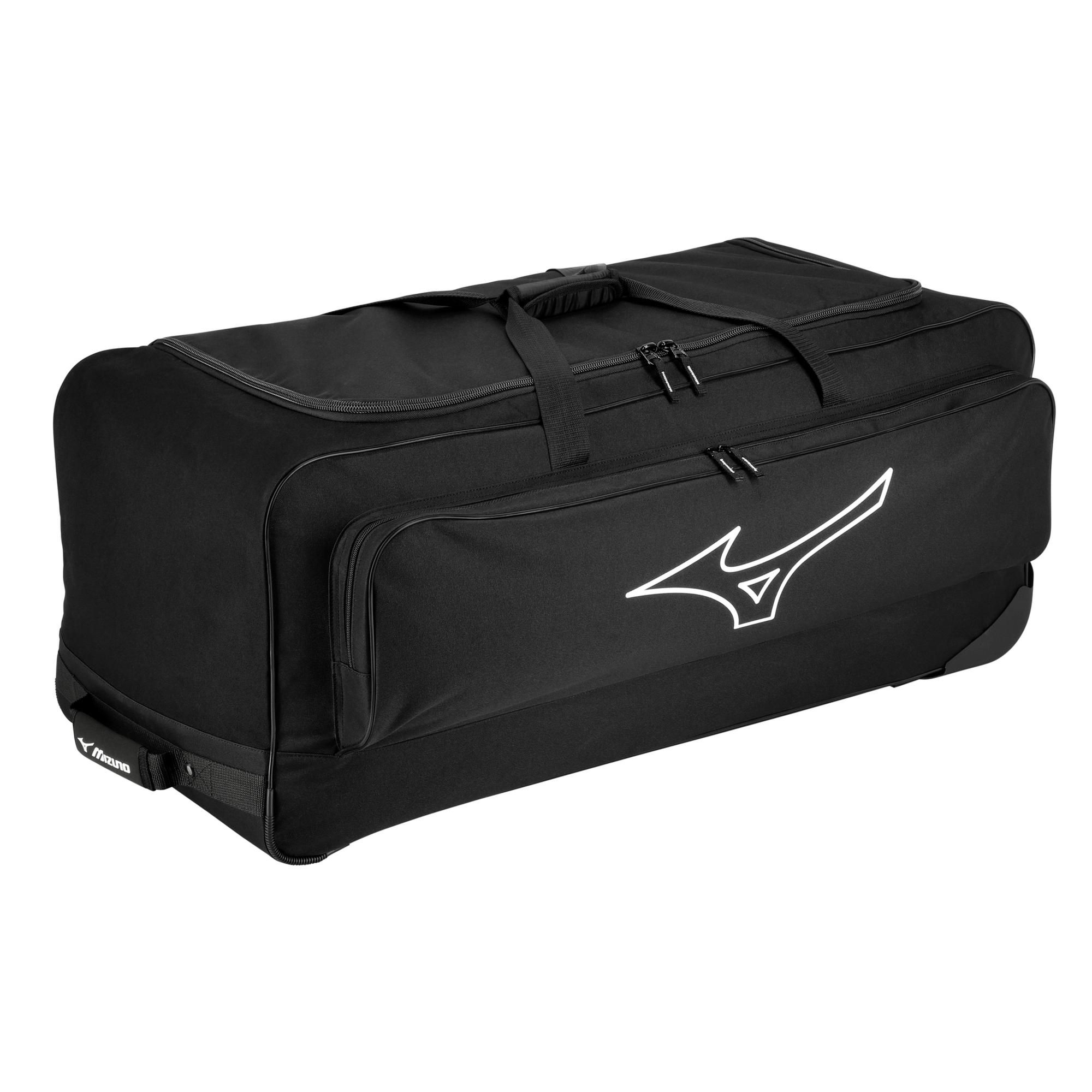 Mizuno Mega Wheel Bag Front_Angled_Right