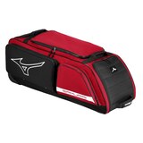 Mizuno Samurai Baseball Wheel Bag Front_Angled_Left