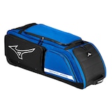 Mizuno Samurai Baseball Wheel Bag Front_Angled_Left