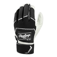 Rawlings Workhorse Pro Baseball Batting Gloves Back_Flat