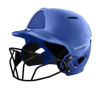 EvoShield XVT™ Batting Helmet with Facemask Front_Three_Fourths_Angled_Left
