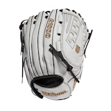 Wilson A1000 Fastpitch V125 Left Hand Baseball Glove Back_Flat