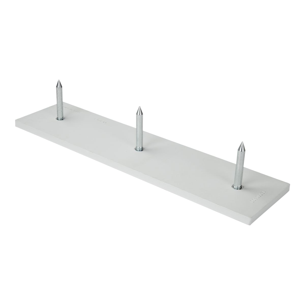 Rawlings 24" Official Spiked Pitching Rubber Front_Three_Fourths_Angled_Right