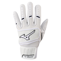 Mizuno Pro Select Baseball Batting Gloves Back_Flat