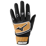Mizuno Pro Select Baseball Batting Gloves Back_Flat