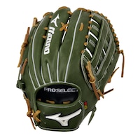 Mizuno Pro Select Baseball Gloves Back_Flat
