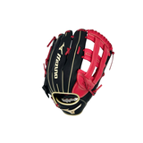 Mizuno Tradition Series BC 12.75" Baseball Right Hand Catcher Back_Flat