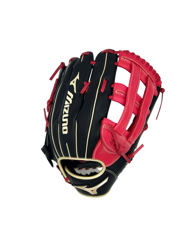 Mizuno Tradition Series BC 12.75" Baseball Right Hand Catcher Back_Flat
