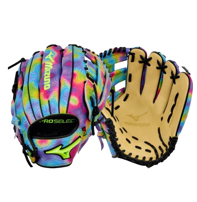 Mizuno Pro Select M-Print H-Web 11.75 Baseball Gloves