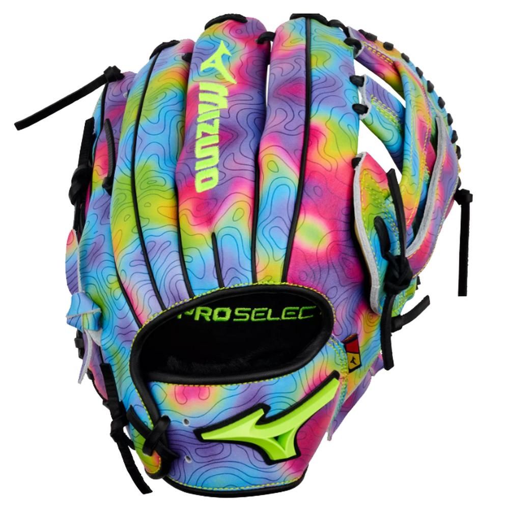 Mizuno Pro Select M-Print H-Web 11.75 Baseball Gloves