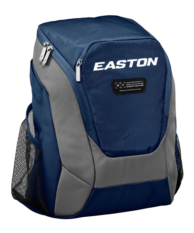 Easton Dugout Youth Backpack Front_Angled_Right