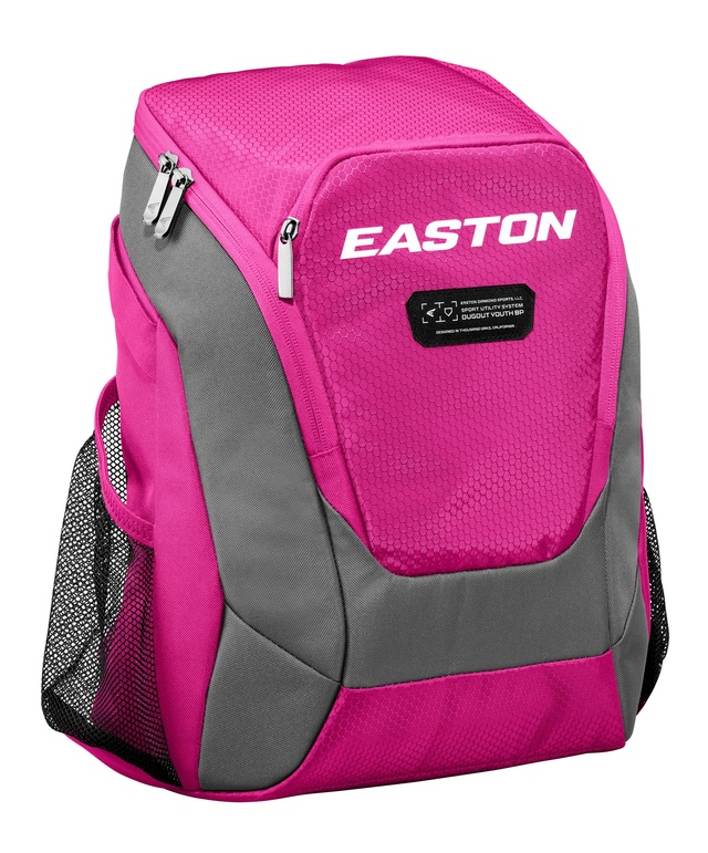 Easton Dugout Youth Backpack Front_Angled_Right