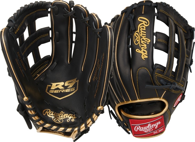 Rawlings R9 Series 12.75 H-Web Baseball Right Hand Catcher Composite_or_Mixed