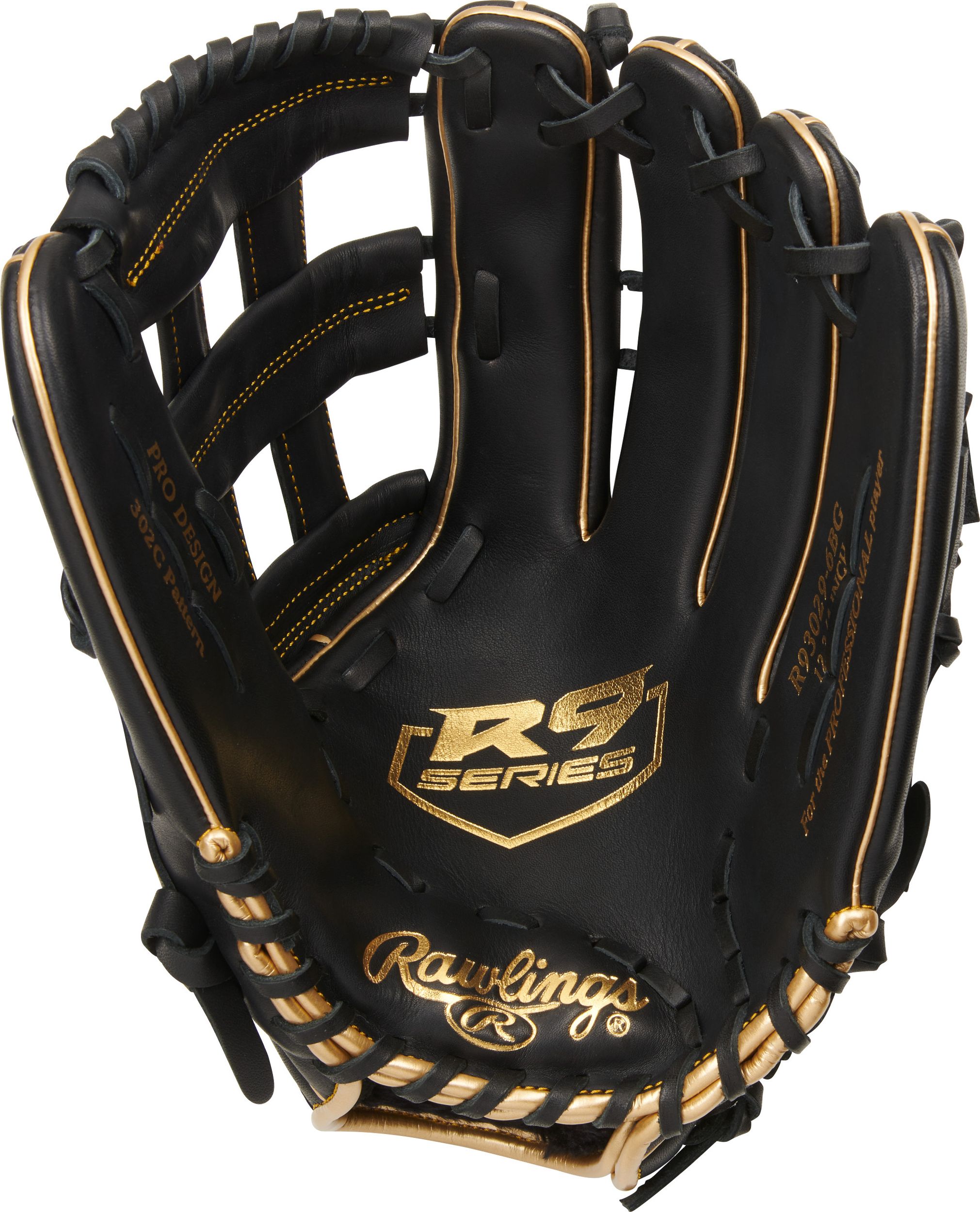 Rawlings R9 Series 12.75 H-Web Baseball Right Hand Catcher