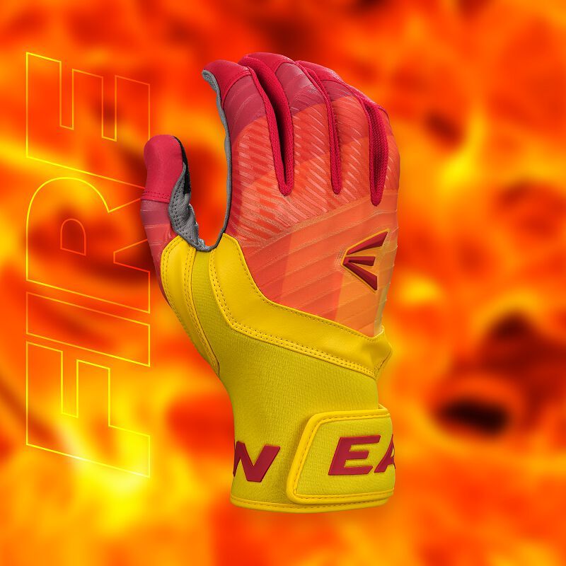 Easton Walk-Off Ethos Fire Baseball Batting Gloves