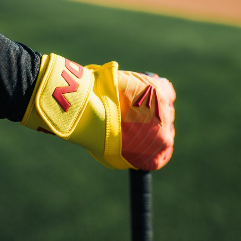 Easton Walk-Off Ethos Fire Baseball Batting Gloves