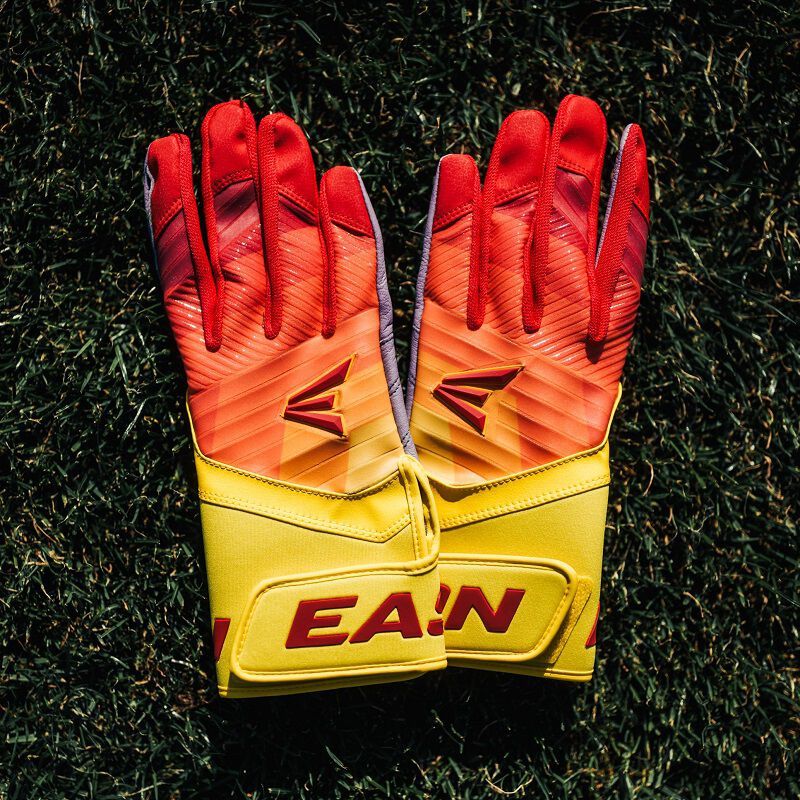 Easton Walk-Off Ethos Fire Baseball Batting Gloves