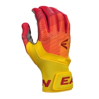 Easton Walk-Off Ethos Fire Youth Baseball Batting Gloves Back_Angled_Left