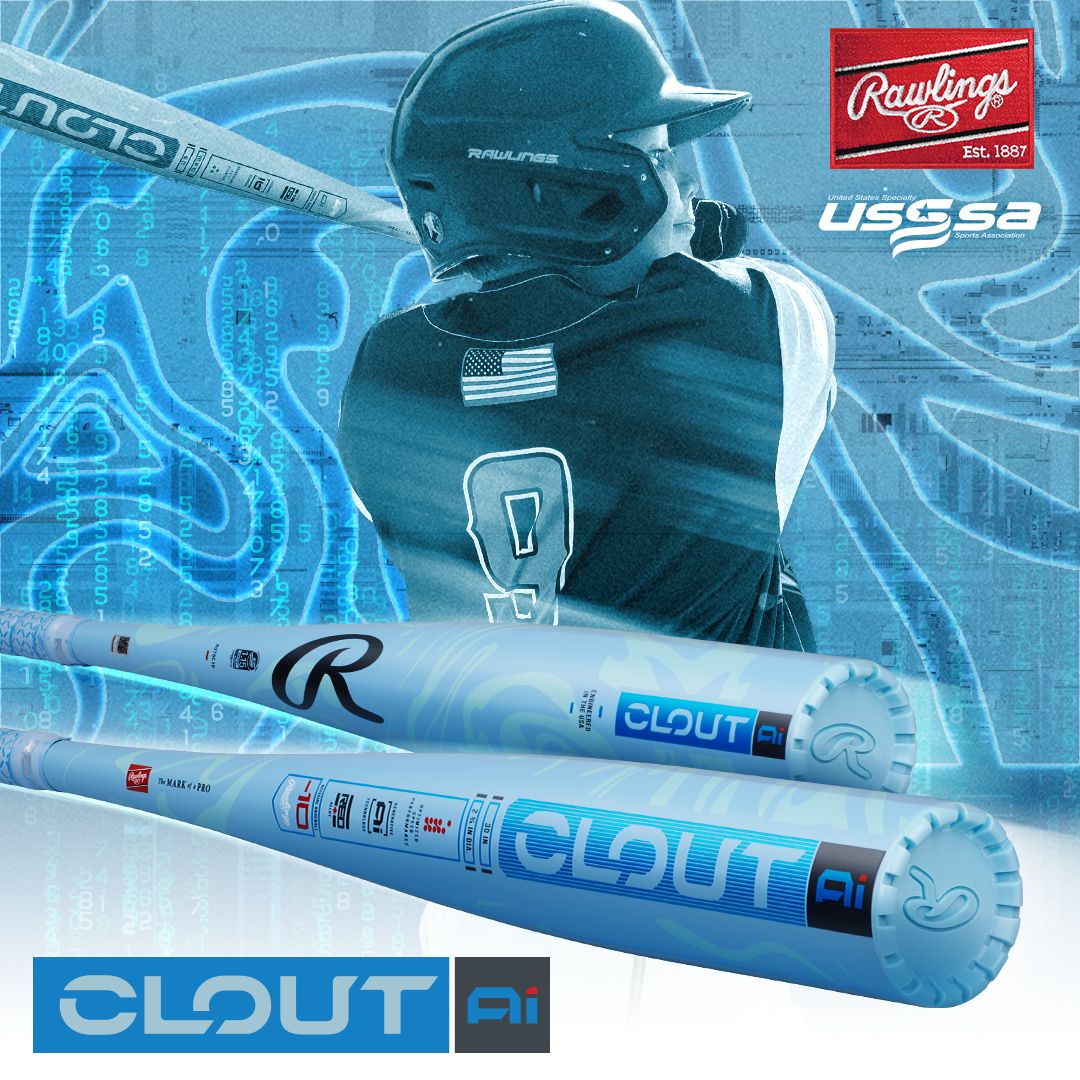 Rawlings Clout AI USSSA 2-3/4 Inch (-10) Baseball Bat
