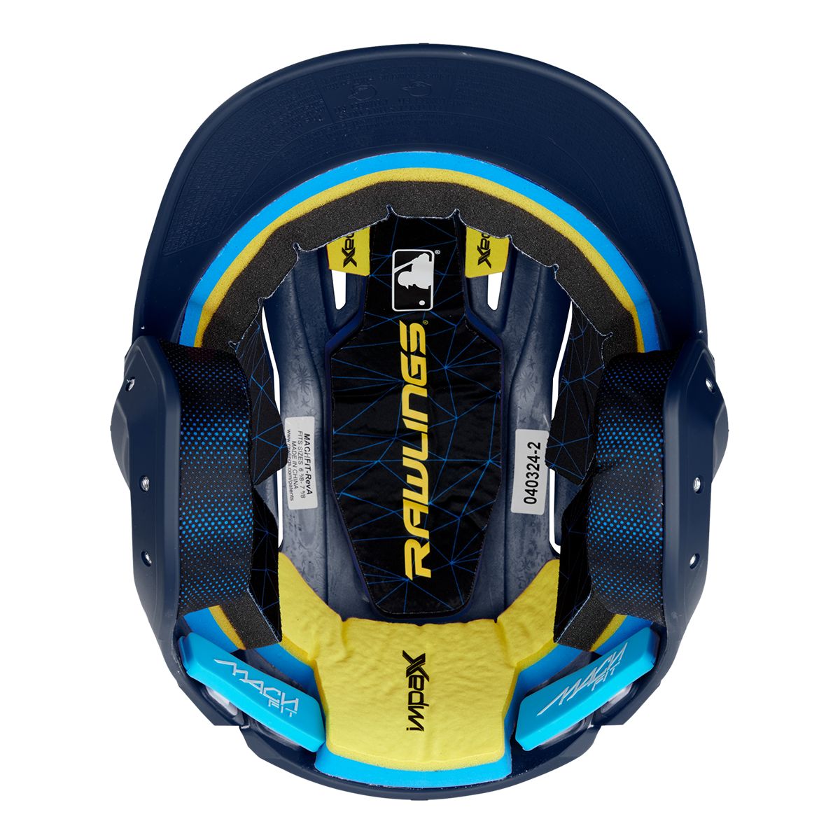 Rawlings Mach Fit Baseball Batting Helmet