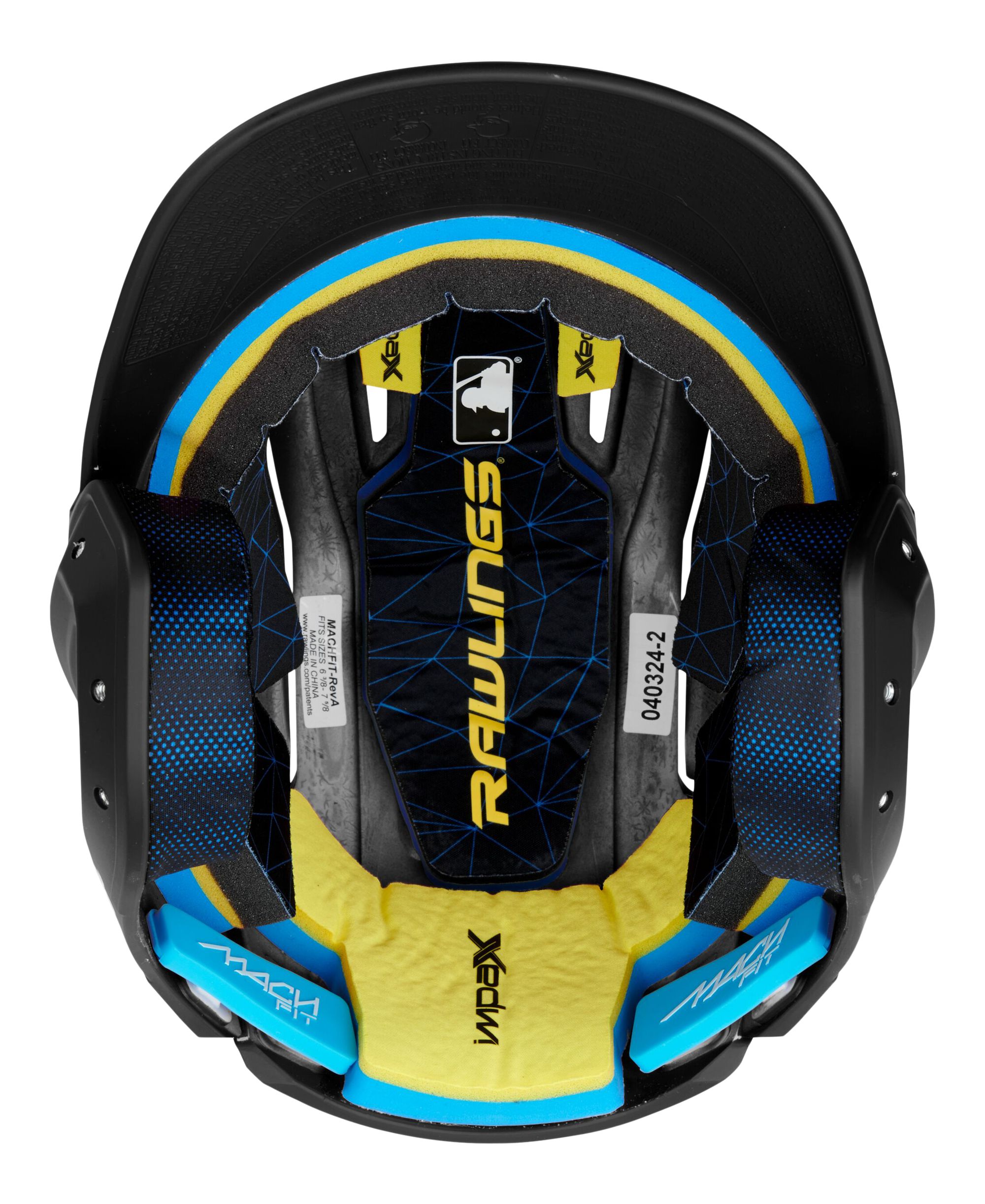 Rawlings Mach Fit Baseball Batting Helmet