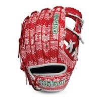 Wilson Gotm A2000 1975 Red 11.75 Inch Baseball Gloves Back_Flat