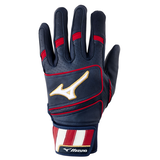 Mizuno Pro Select Baseball Batting Glove Back_Flat