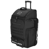 Mizuno Samurai Select Baseball Bat Wheel Bag Front_Angled_Left