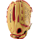 Mizuno Varsity 13.0 Adult Right-Hand Baseball Gloves Back_Flat