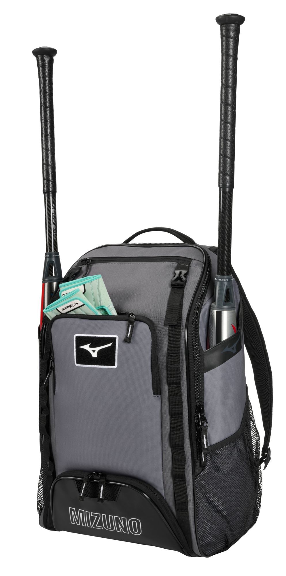 Mizuno Organizer 26 Backpack Front_Angled_Left