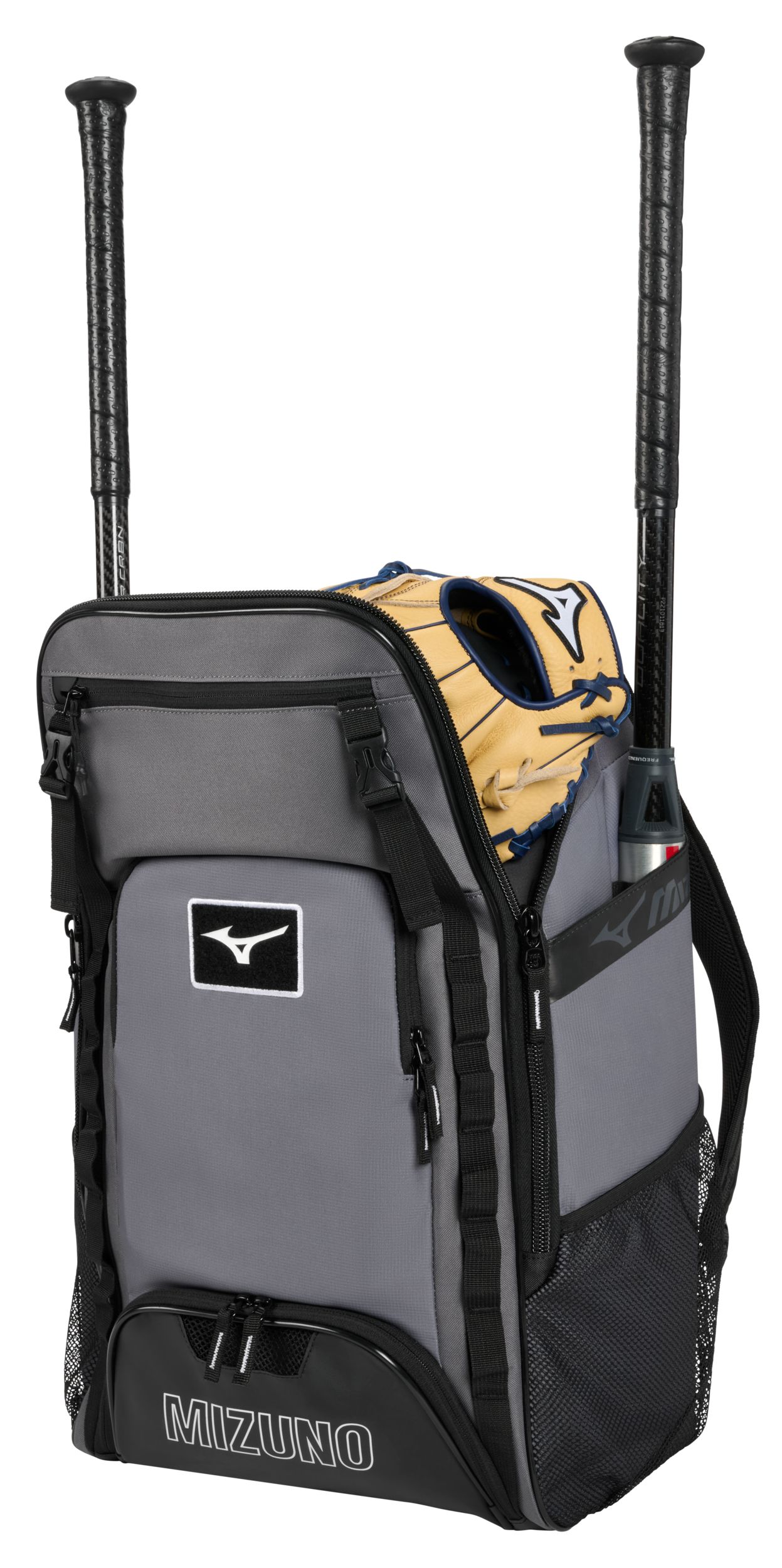 Mizuno Organizer 26 Backpack Front_Angled_Left