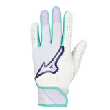 Mizuno Youth Finch Baseball Batting Gloves Back_Flat