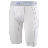 Mizuno Rb Shield Youth Padded Baseball Sliding Shorts Front_Angled_Left