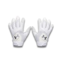 Under Armour Clean Up Adult Baseball Batting Gloves Back_Flat