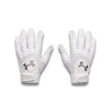 Under Armour Clean Up Youth Baseball Batting Gloves - Durable Grip and Protection Back_Flat