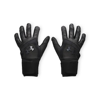 Under Armour Yard 10 Long Cuff Adult Baseball Batting Gloves Back_Flat