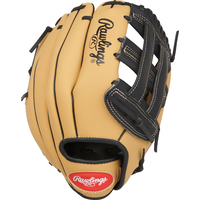 Rawlings Players Series 11.5 Inch Youth Left Hand Baseball Fielder Glove Back_Flat