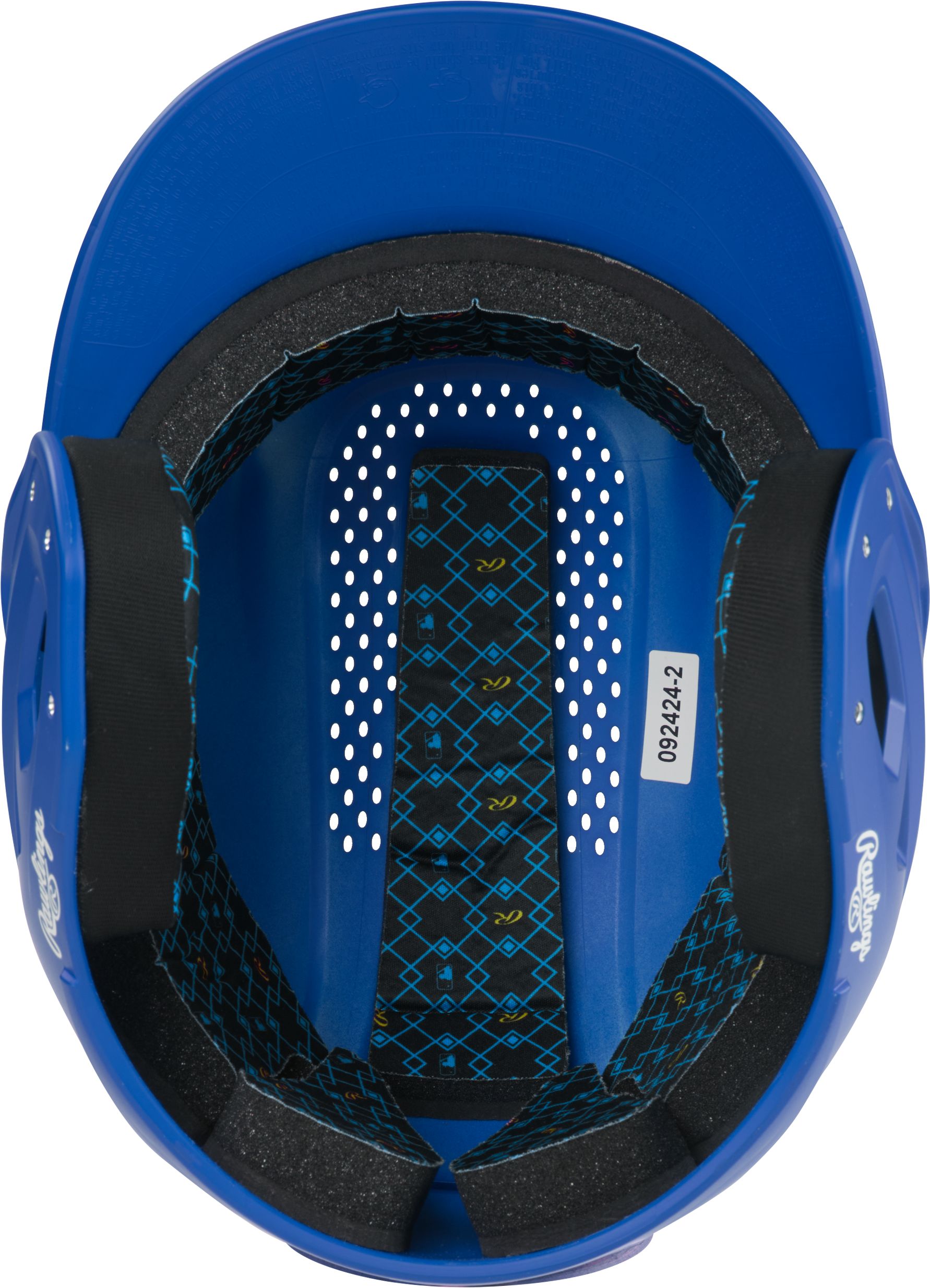 Rawlings Rx2 Matte Junior Baseball Batting Helmet with Moisture-Wicking