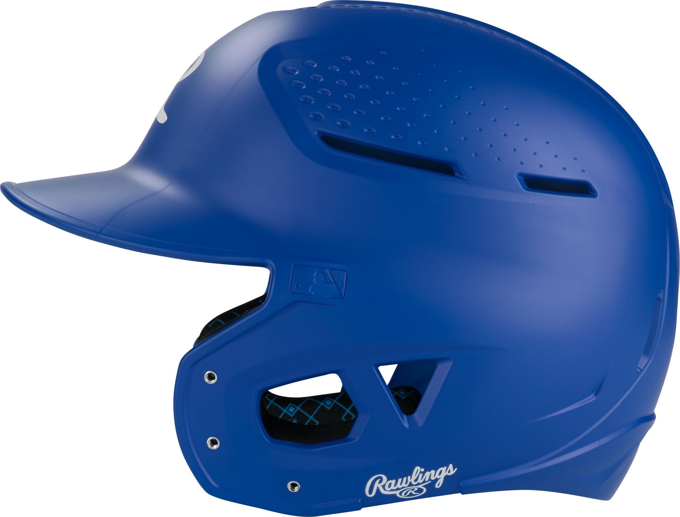 Rawlings Rx2 Matte Junior Baseball Batting Helmet with Moisture-Wicking