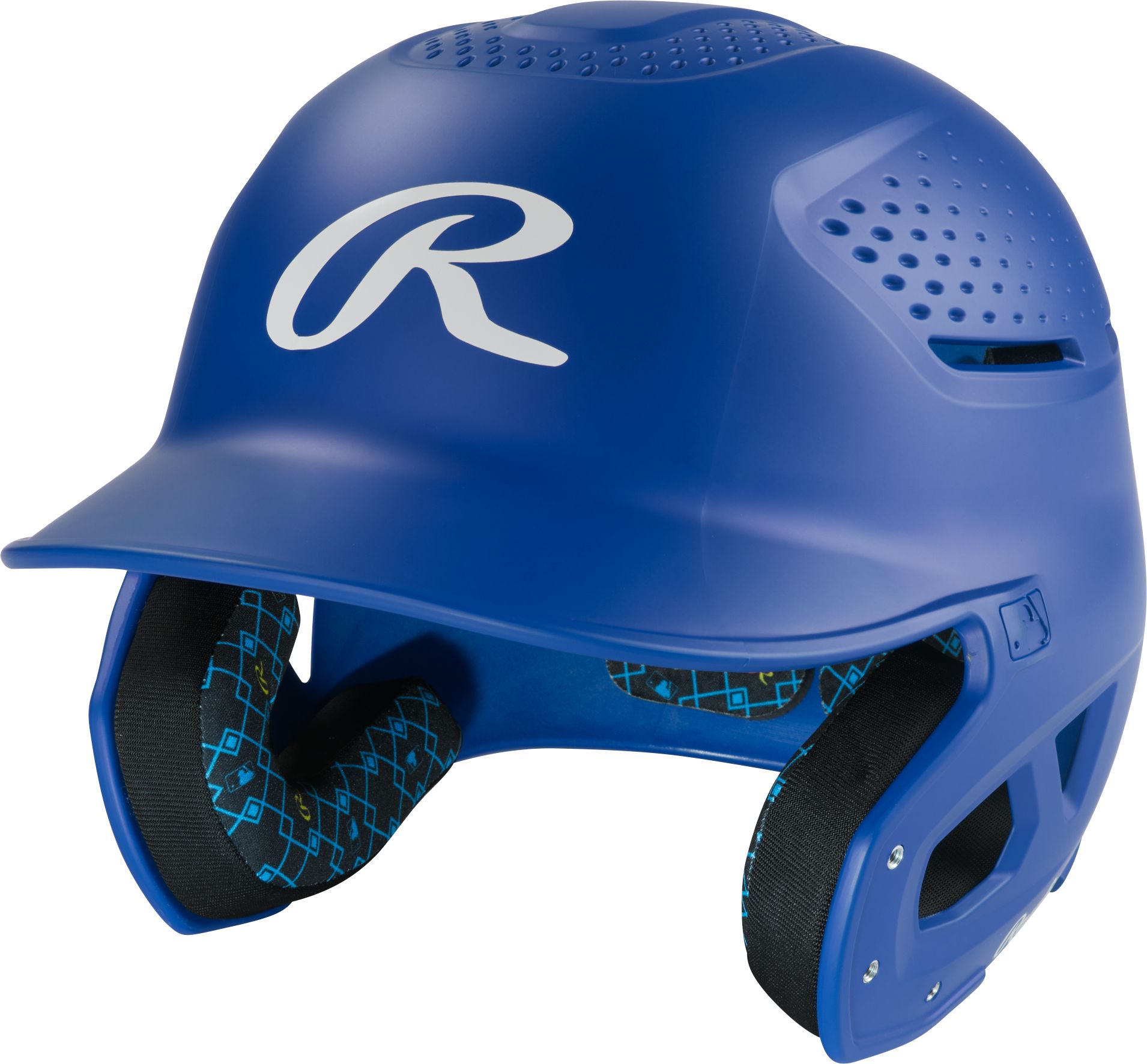 Rawlings Rx2 Matte Junior Baseball Batting Helmet with Moisture-Wicking