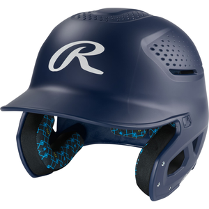 Rawlings Rx2 Matte Baseball Batting Helmet with Moisture-Wicking