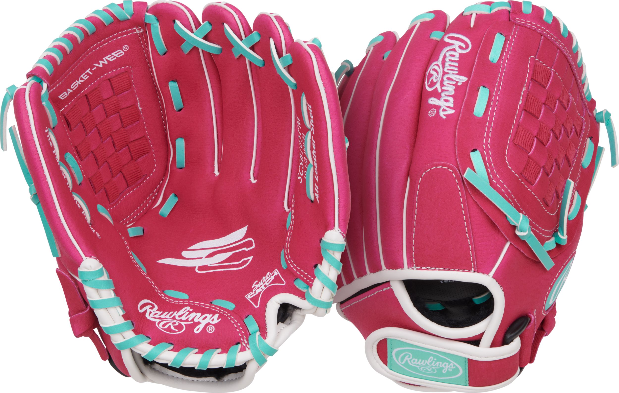 Rawlings Sure Catch 10.5 Inch Fastpitch Youth Right Hand Baseball Fielder Glove