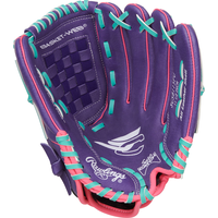 Youth Rawlings Sure Catch 11.5 Inch Fastpitch Right Hand Baseball Fielder Glove Front_Flat