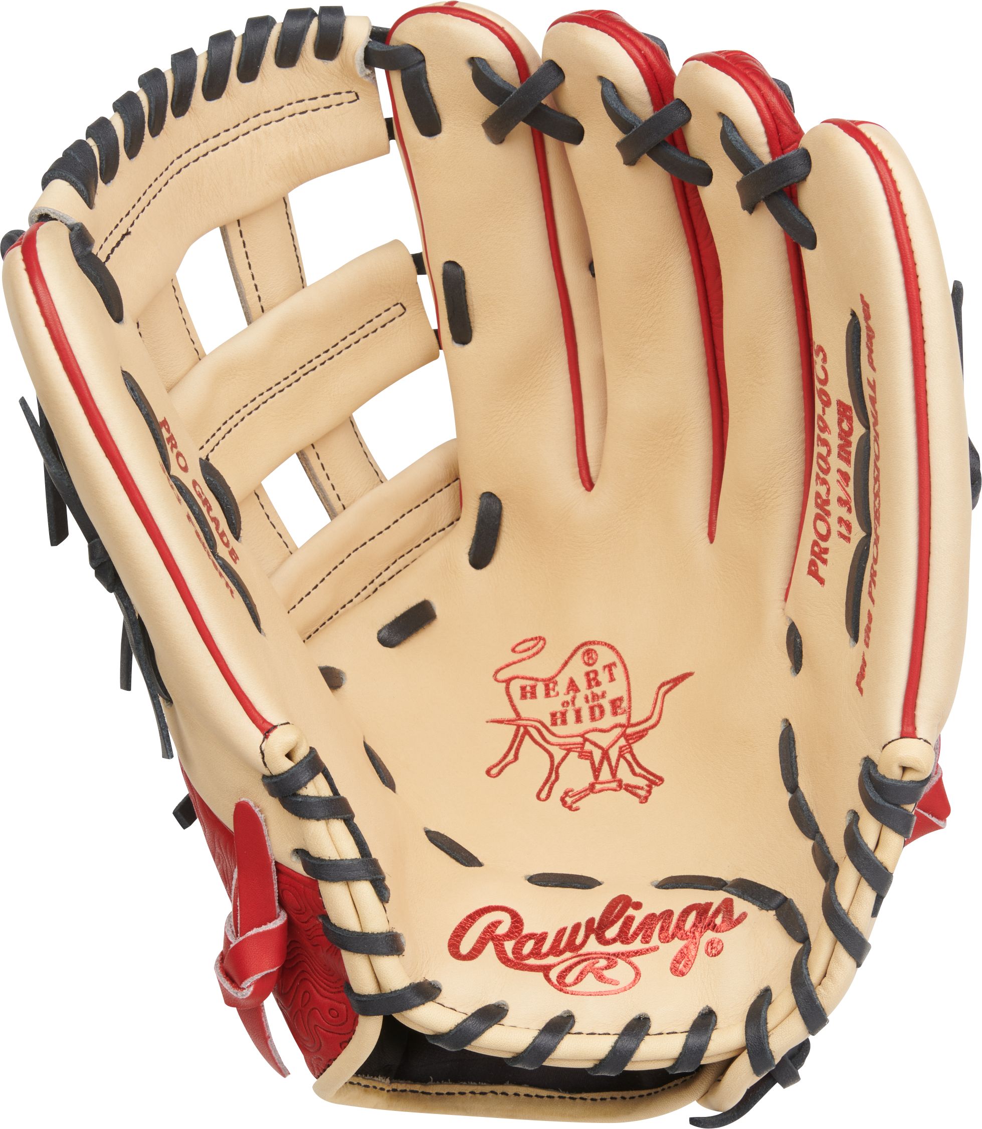 Rawlings Hoh 12.75 Inch H-web Senior Right Hand Baseball Fielder Glove