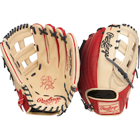 Rawlings HOH 12.75 Inch H-Web Senior Right Hand Baseball Fielder Glove Composite_or_Mixed